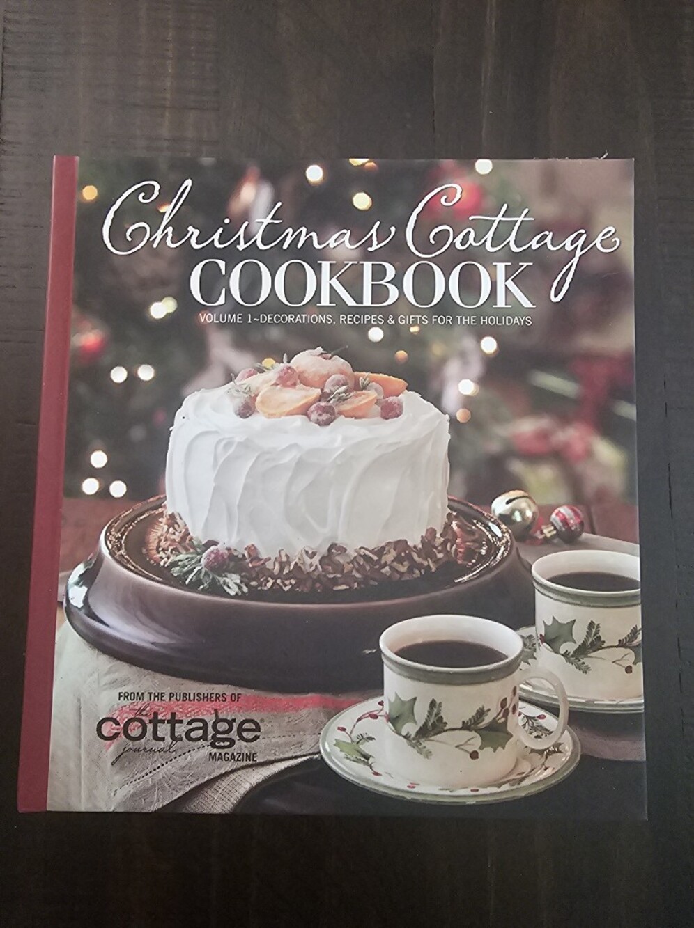 Christmas Cottage Cookbook (White) by Cottage